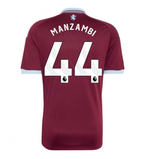 Aston Villa Johan Manzambi #44 Hjemmedrakt 2026-27 Korte ermer Aston Villa Johan Manzambi #44 Hjemmedrakt 2026-27 Korte ermer
